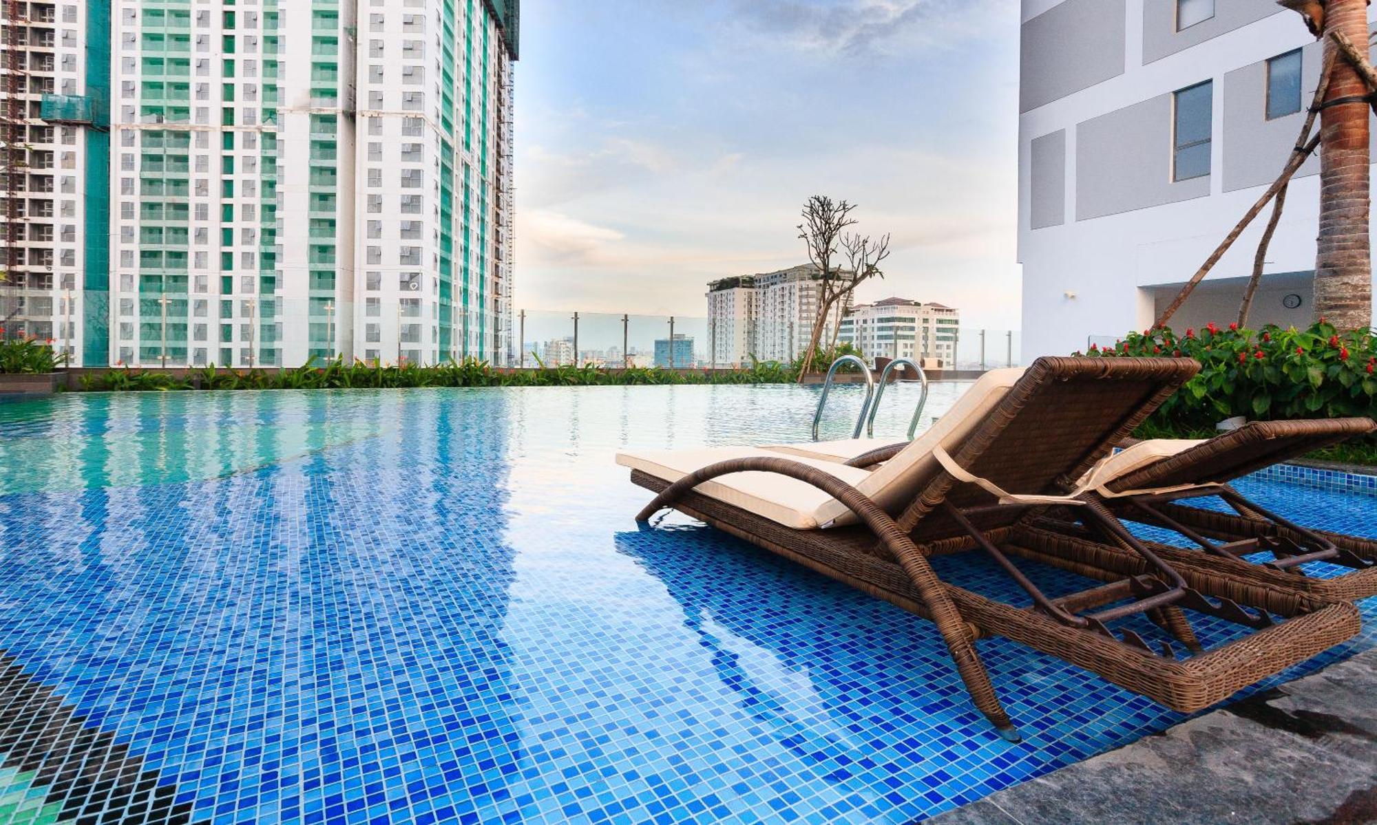 Aloha Cbd Apartment - Rivergate Tower Ho-Chi-Minh-Stadt Exterior foto